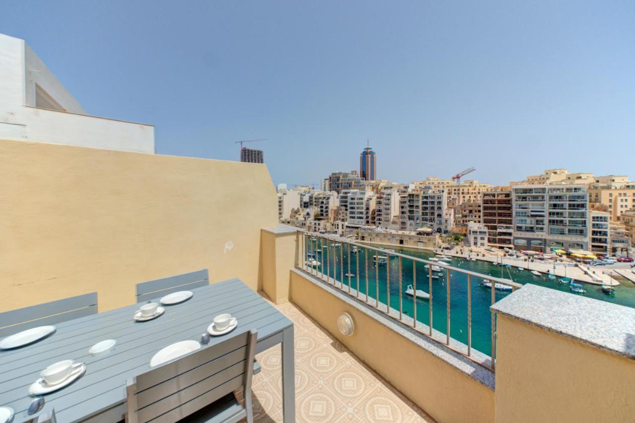 Morina Court - Seaview Apartments And Penthouse In St Julians By Shortletsmalta Saint Julian's Eksteriør billede