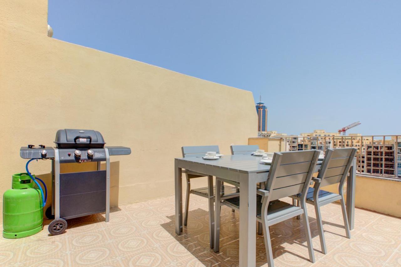 Morina Court - Seaview Apartments And Penthouse In St Julians By Shortletsmalta Saint Julian's Eksteriør billede