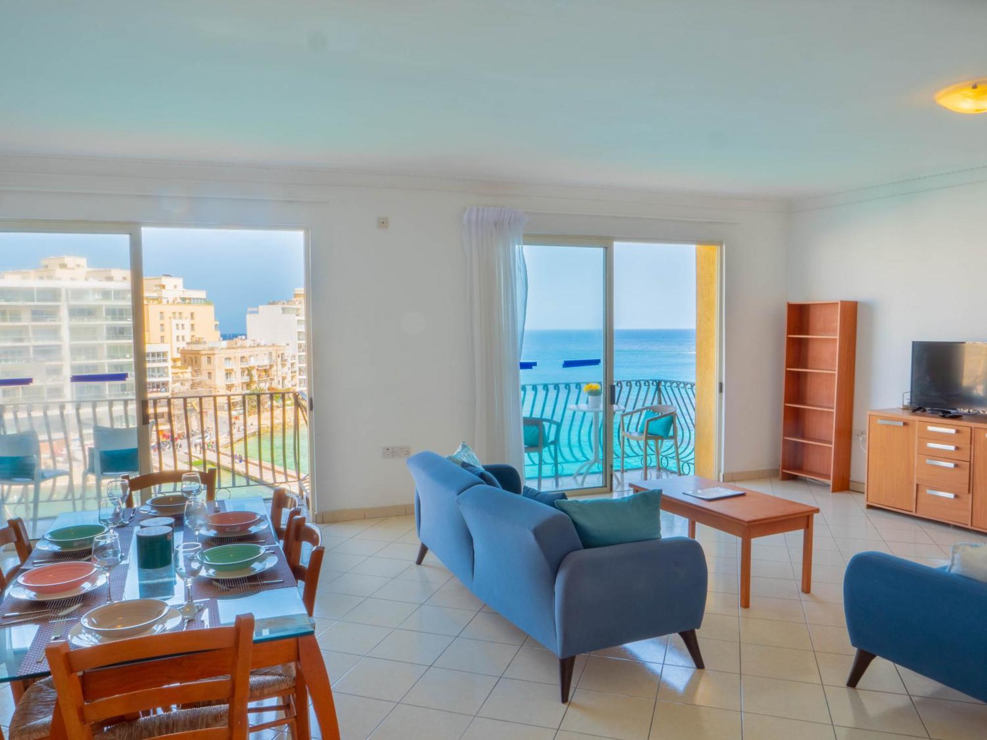 Morina Court - Seaview Apartments And Penthouse In St Julians By Shortletsmalta Saint Julian's Eksteriør billede