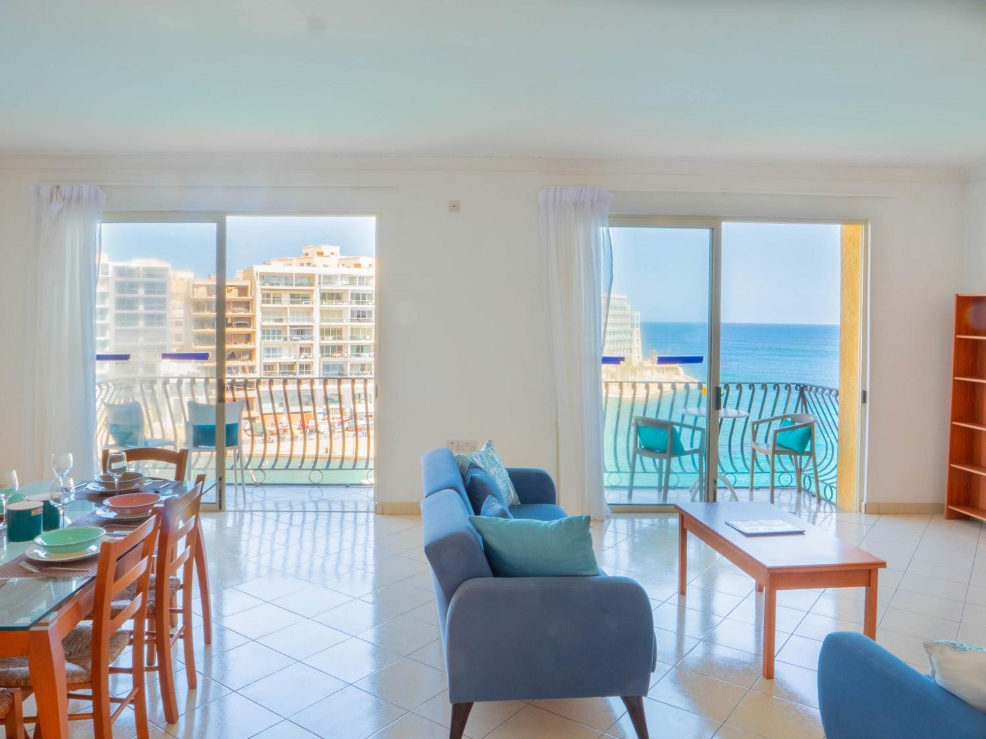 Morina Court - Seaview Apartments And Penthouse In St Julians By Shortletsmalta Saint Julian's Eksteriør billede